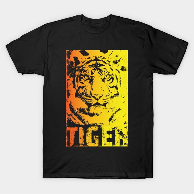 T-shirt tiger T-Shirt by dungnat2105